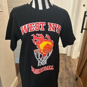 Black Basketball Graphic Tee